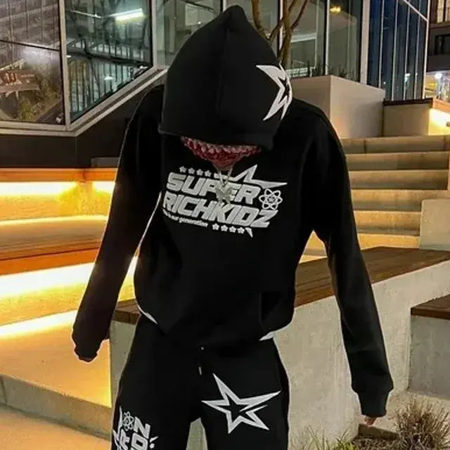 New Harajuku Gothic Sweatshirt Fleece